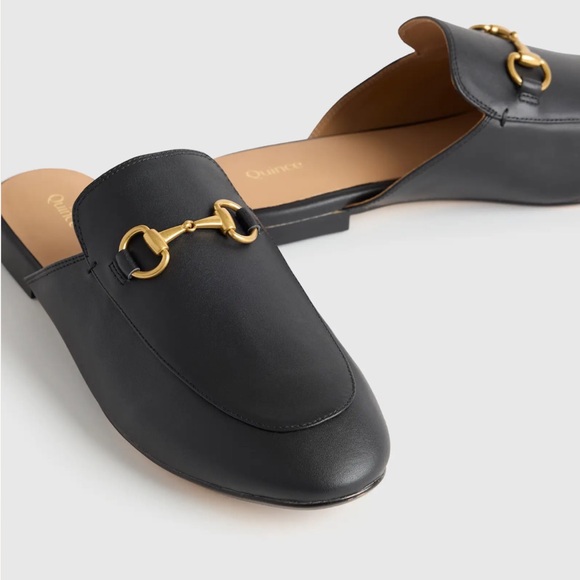 Quince Italian Leather Horsebit Mule - Picture 3 of 10